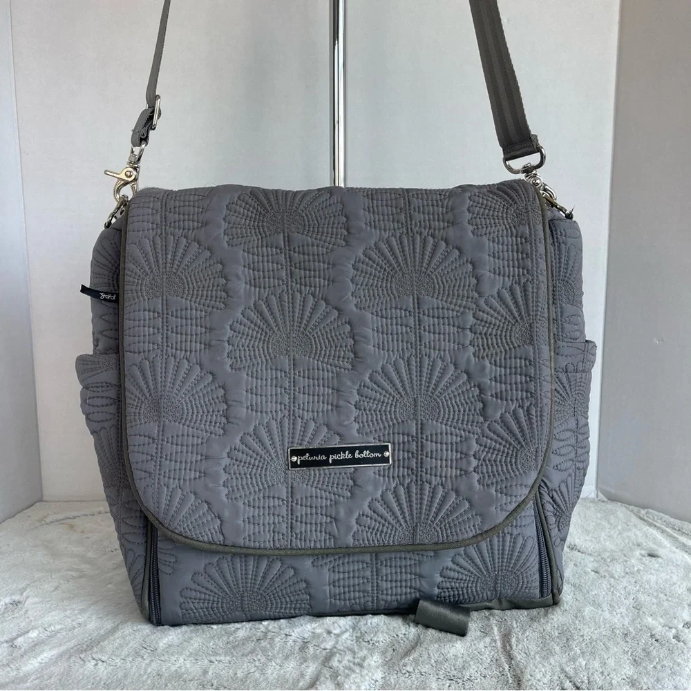 Petunia Pickle Bottom Boxy Backpack - Gray